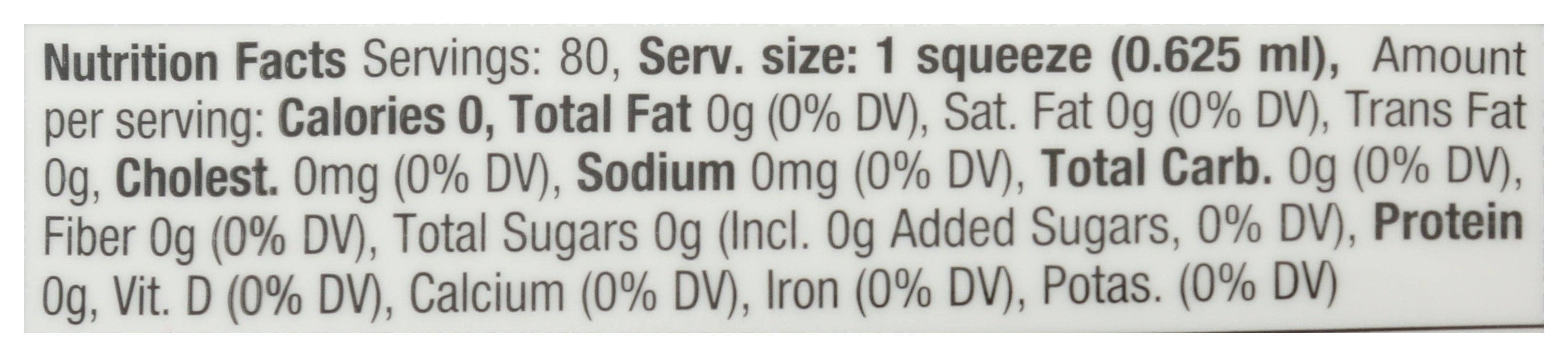 Everyday Supply Co - Wholesale Sugar/Sweetener - SWEETLEAF MONK FRUIT LQD FRNCH VANL - Case of 62