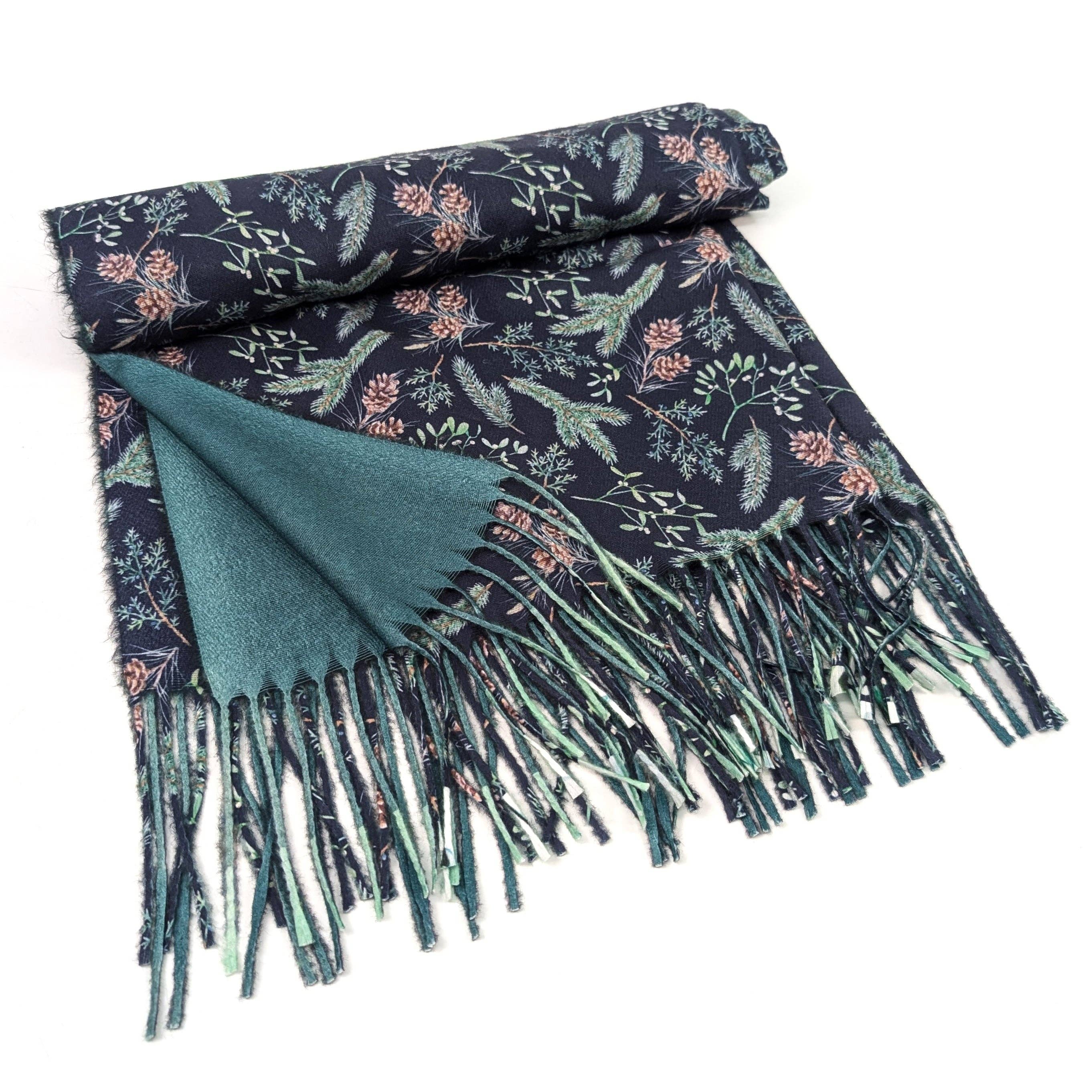 Black Ginger – Großhandel Schal – Damen – Tannenzapfen Pashmina-Stil Schal (70x180cm) - Exklusives Design3