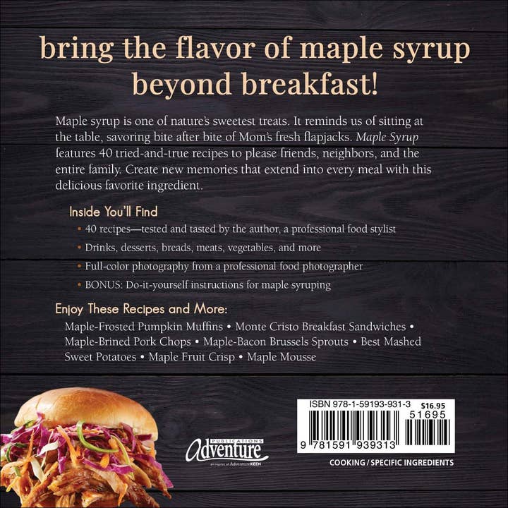 AdventureKEEN - Wholesale Cookbooks & Food - Maple Syrup Cookbook7