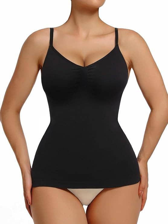 SHAPERX - Vente Sous-vêtements sculptants – femme - Débardeur modelant SHAPERX Seamless pour femmes à encolure dégagée