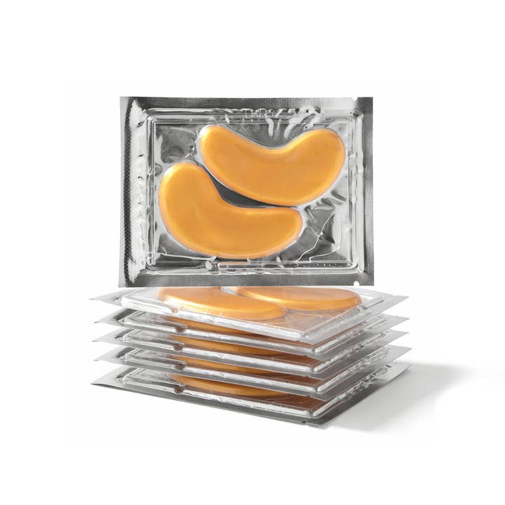 PURE SOL. - Vente Masques de traitement yeux - Masque pour les yeux Perk Up Gold - Sachet individuel2