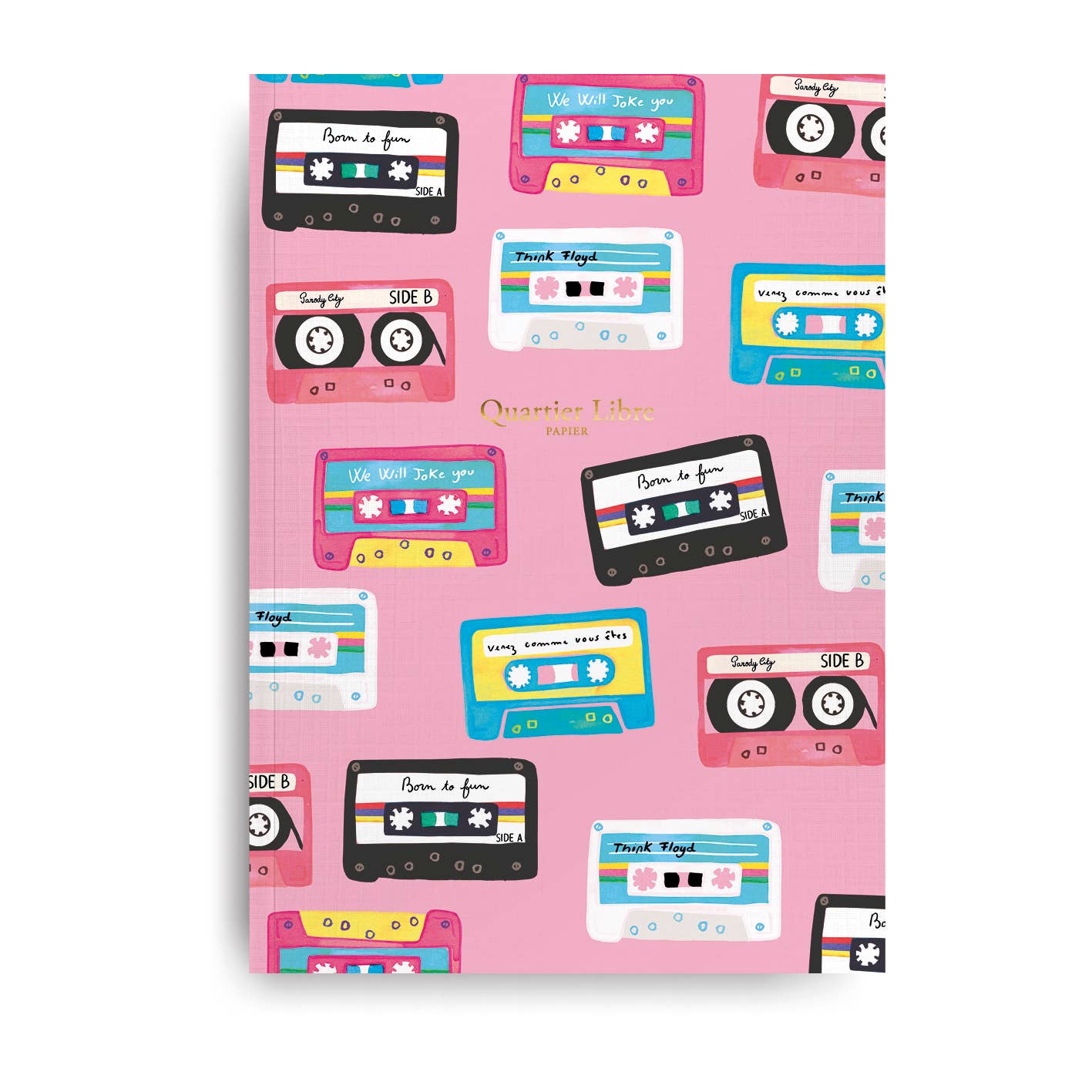 Quartier Libre Papier – wholesale Anteckningsbok – Mixband Fri Kvarter0