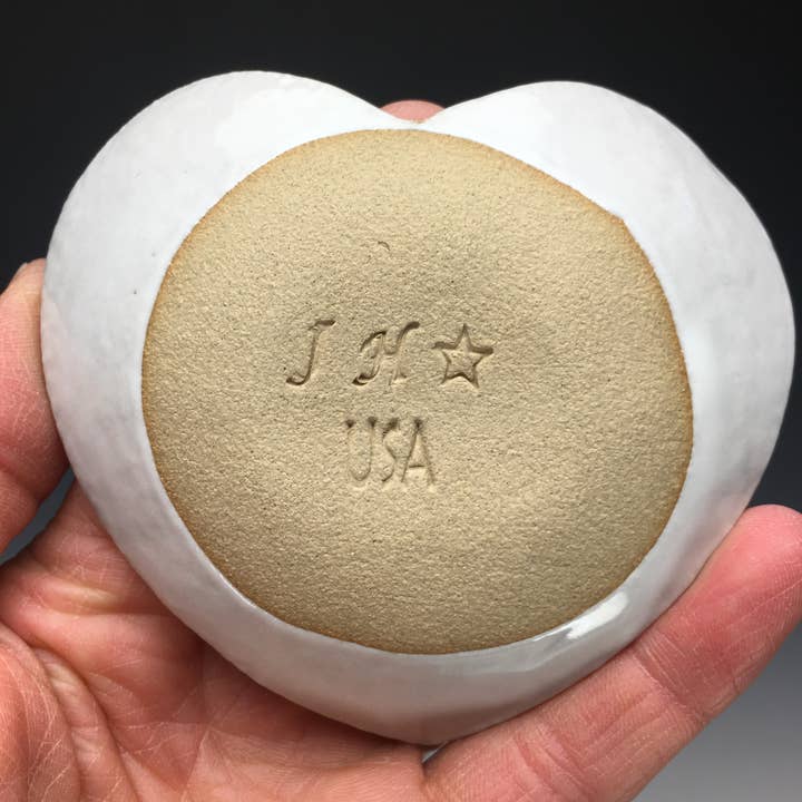 Spinning Star Studio - Wholesale Jewelry Dish - Colorado Heart Dish, small6