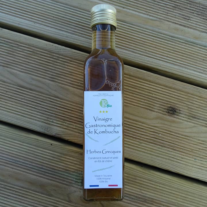 The Kefir & Kombucha Compagnie – wholesale Vinäger – Gourmet Kombucha Vinäger med grekiska örter 250ml