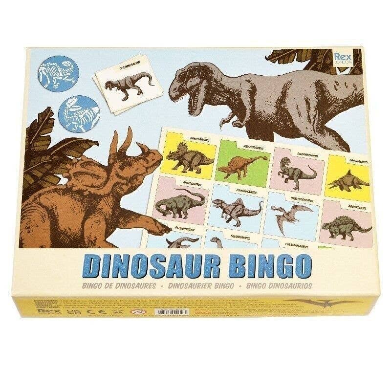 Rex B2B - UK - Vente Jeux de société - Dino Bingo - Terre Préhistorique0