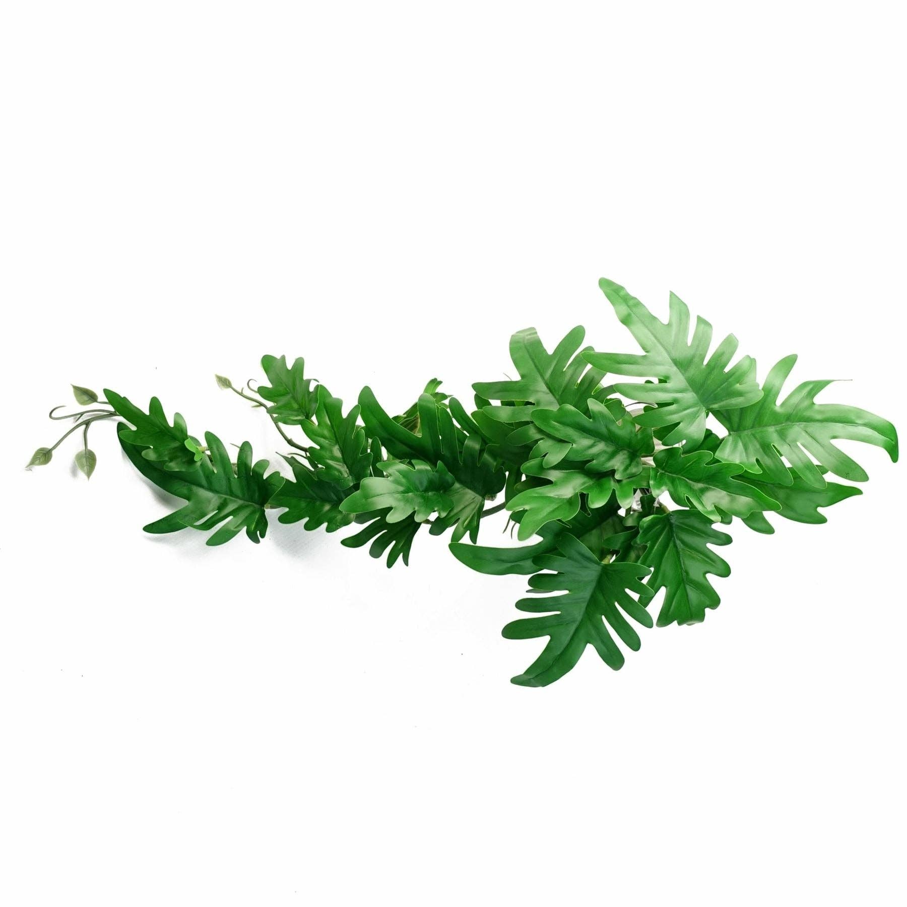Leaf Design UK LTD - Wholesale Kunstplant - 50 cm kunstmatige hangende Philodendron plant met grote bladeren0