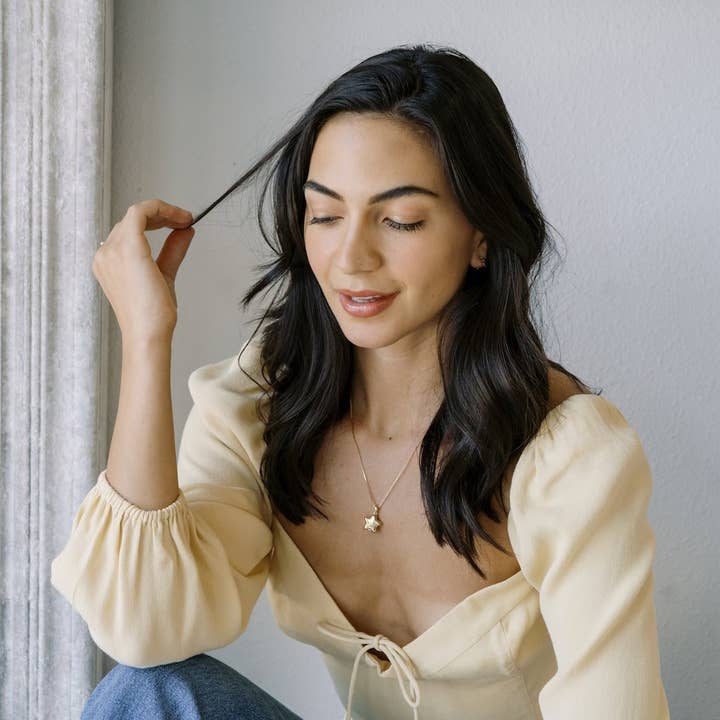 Honeycat Jewelry - Wholesale Locket Necklace - Polly Star Locket Necklace11