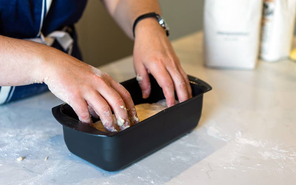 samuel groves – Assadeira por atacado – Lata de pão 2LB anodizada de sereia10