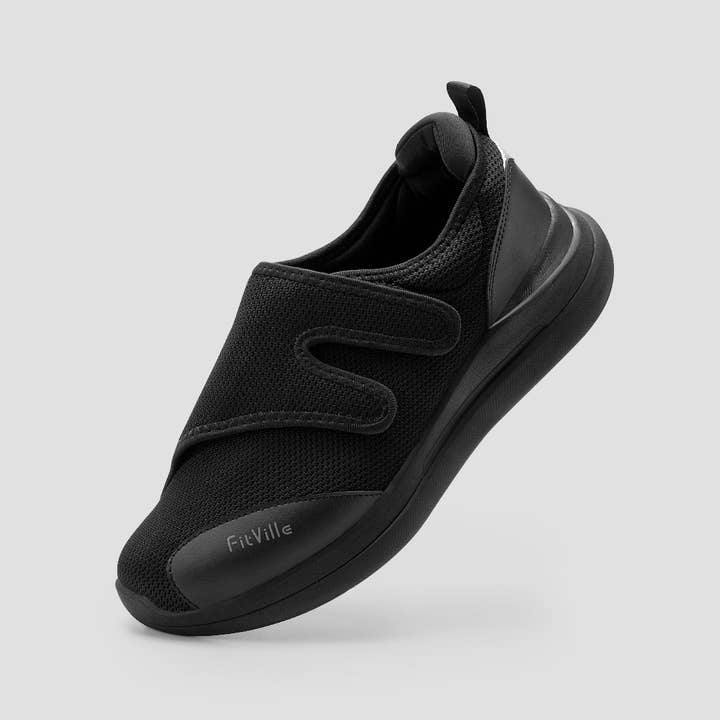 FitVille - Wholesale Athletic Sneakers - Men's - FitVille Men's EasyTop Diabetic Shoes