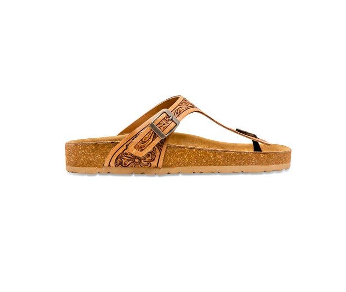 Kickz Wholesale – Großhandel Sandalen – Damen – Grashius Western-Sandalen mit handgefertigten Motiven3