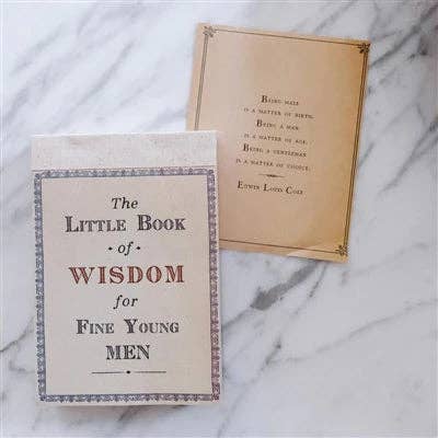 Sugarboo & Co - Wholesale Self-Help & Personal Development - Boys Love Notes- Little Book of Wisdom for Fine Young Men1