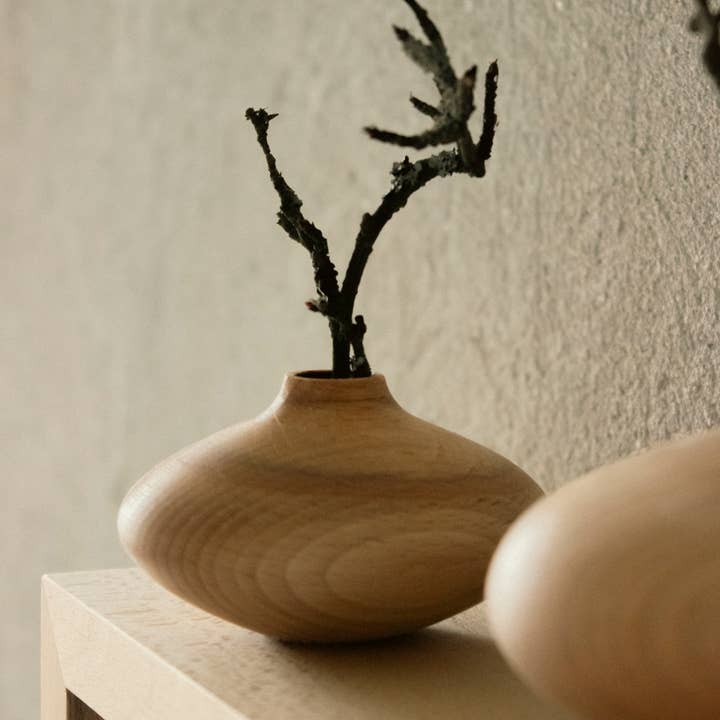 Wooden Story - Wholesale Plant Pot - Tiny flower pot. No.05