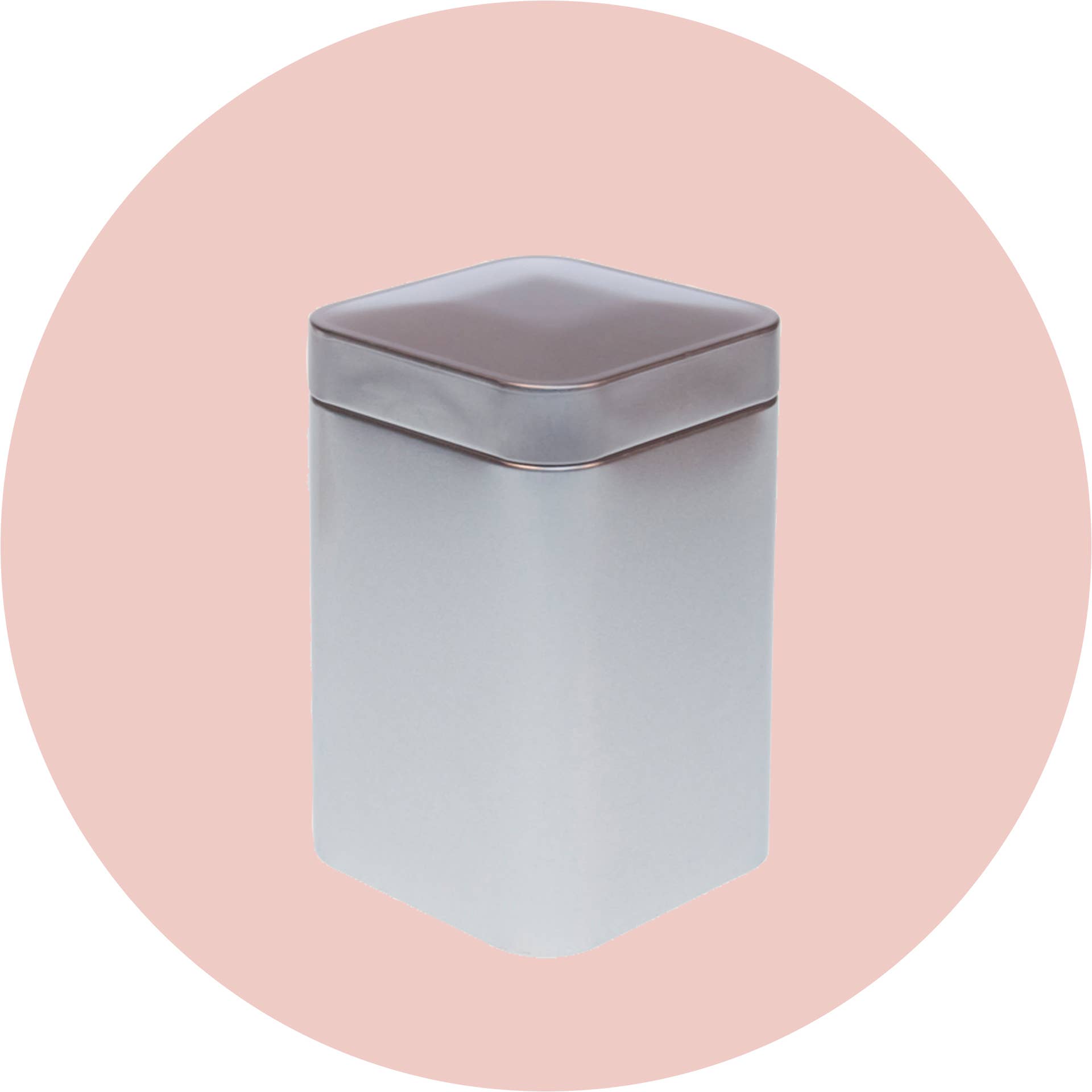 Eigenart - Wholesale Food Storage Container - Metal Tin Silver Edition 100g0