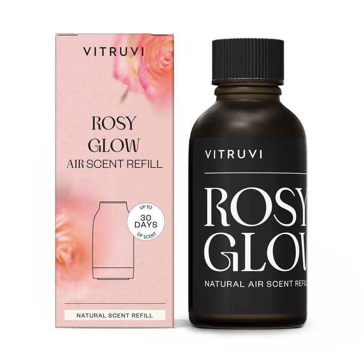 Rosy Glow Air Scent Refill for wholesale by Vitruvi