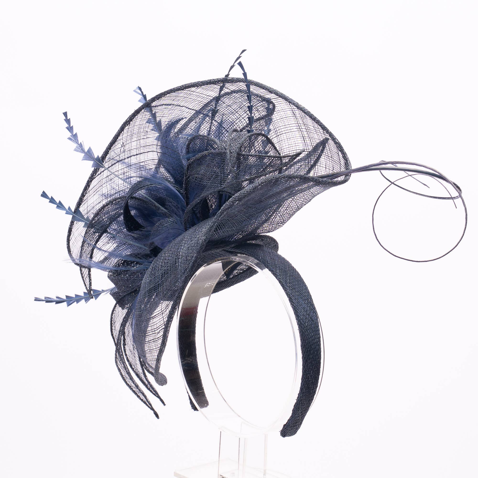 KaKyCo – wholesale Fascinator hat – Women's – Large Sinamay saucer fascinator headband | 10208811