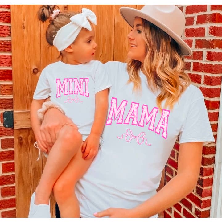 Mama and Mini Coquette Graphic Tee | Mama and Mini for wholesale by Gia Gifts Boutique