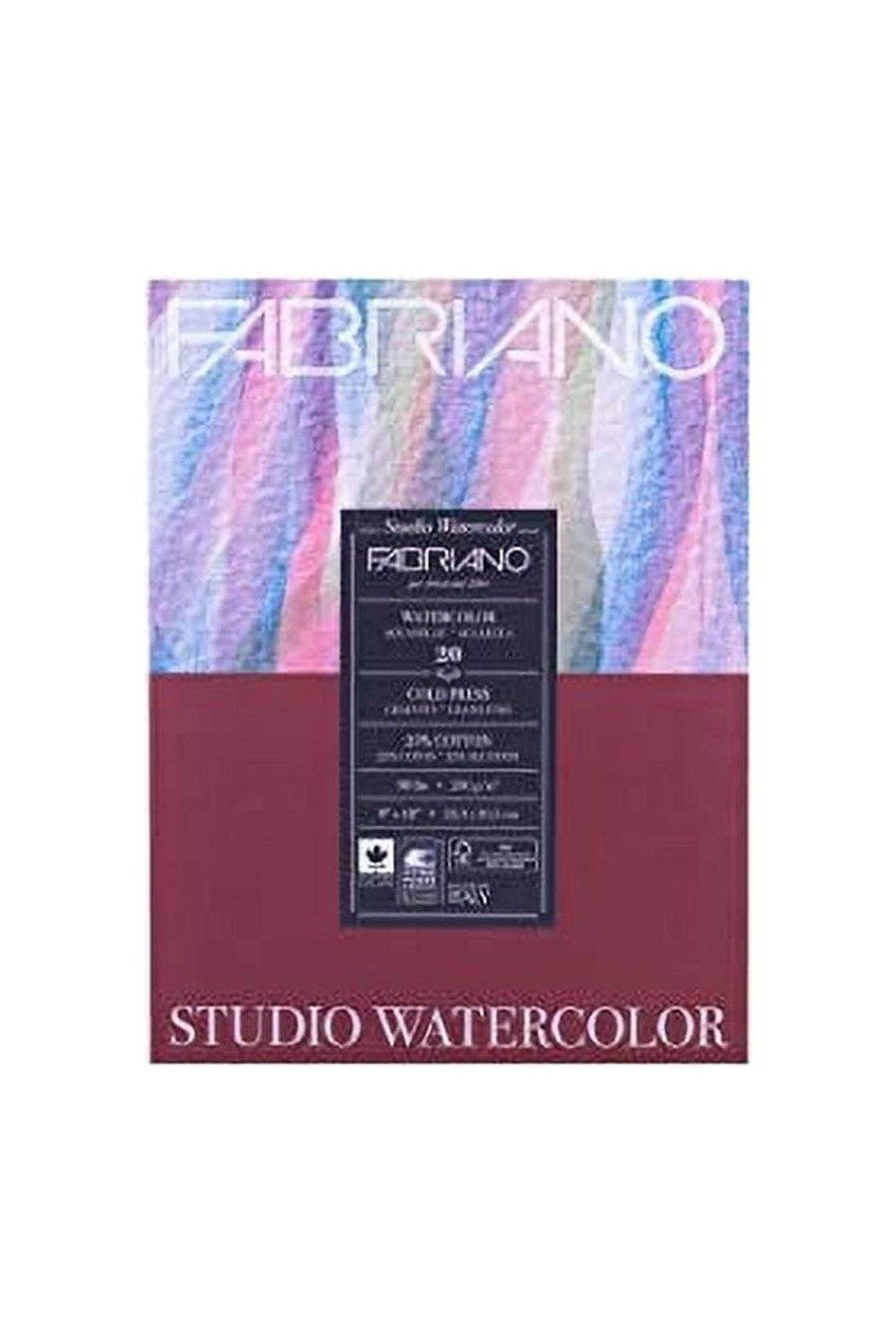 Chartpak, Inc. - Wholesale Sketchbook/Sketchpad - Fabriano Studio Watercolor Pad2