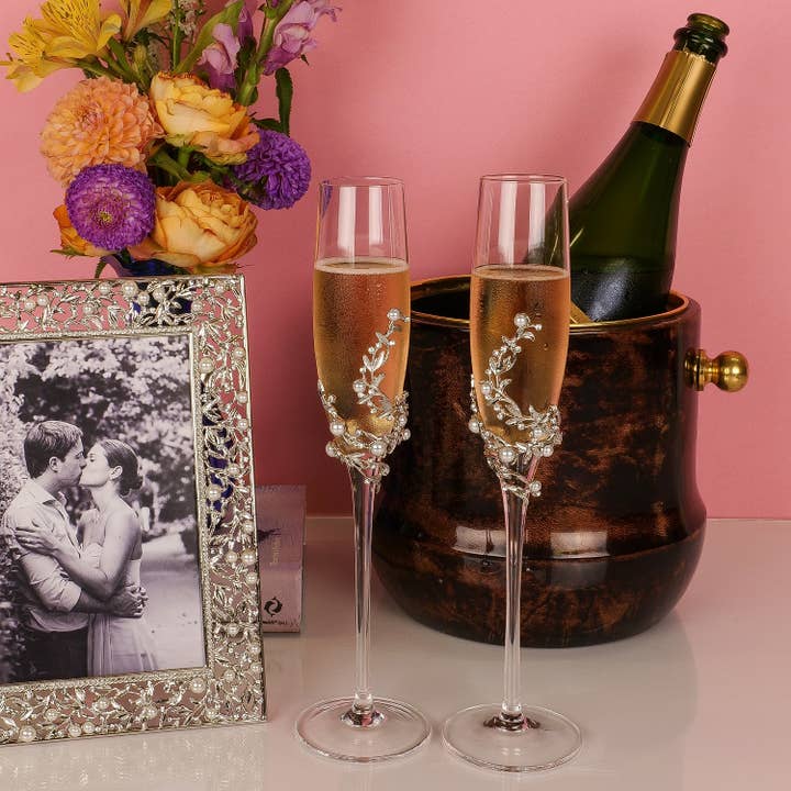 OLIVIA RIEGEL – wholesale Champagne flute – Eleanor Flute (Set of 2) | Flutes | Champagne Flutes |9