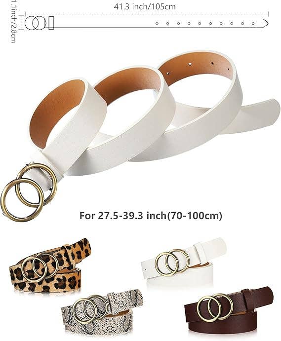 Crover - Wholesale Belt - Women's - Women's Faux Leather Waist Belt 2