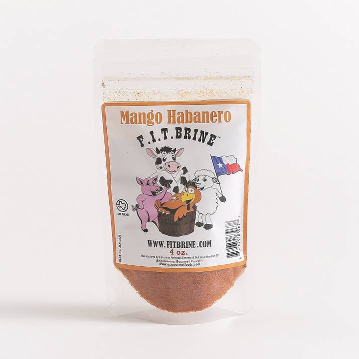 FIT Brine Mango Habanero for wholesale by FIT Brine Seasonings