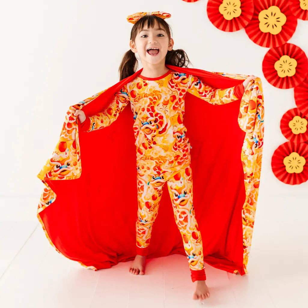 Dreambly Me - Wholesale Bedding Blanket - Kids & Baby - Lion Dancers Blanket3