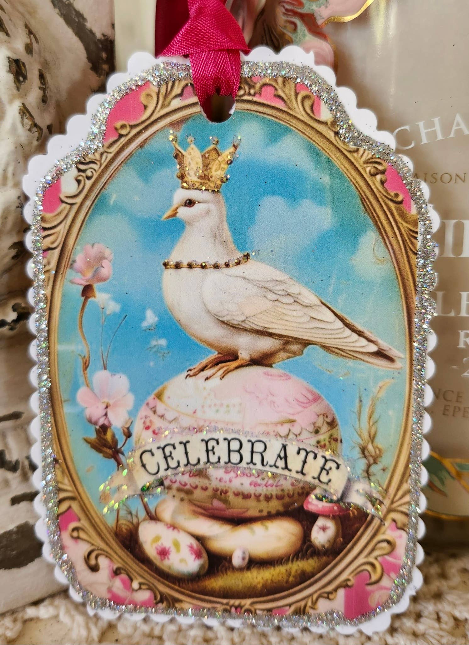 Little Heart Designs – Großhandel Geschenkanhänger – Geschenkanhänger Taube n Ei Feiern0