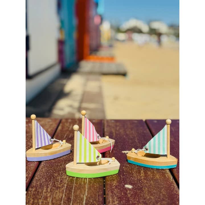 ToysLink - Wholesale Wood toy – Child - Wooden Toy Sail Boat5