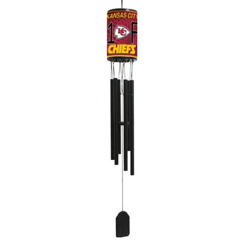 Good Tymes Enterprises Inc - Wholesale Wind Chime - Kansas City Chiefs Chime