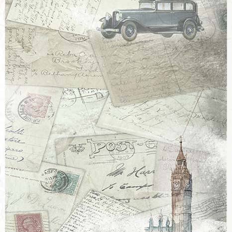 ITD Collection – material para artesanato por atacado – RP022 - Conjunto Criativo de Papel de Arroz - 11 peças x A4 / 8,27x11,7 pol.2