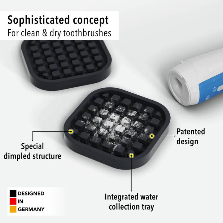 Qikfresh - Wholesale Toothbrush Holder - Toothbrush coasters (set of 2)5