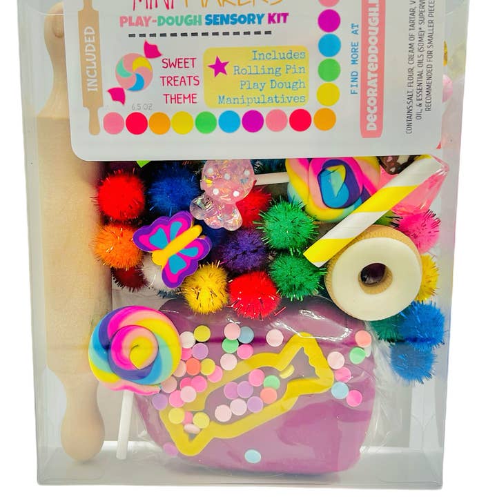 Sweet Treat Play Dough Sensorik-Set für den Großhandel von Decorated Dough