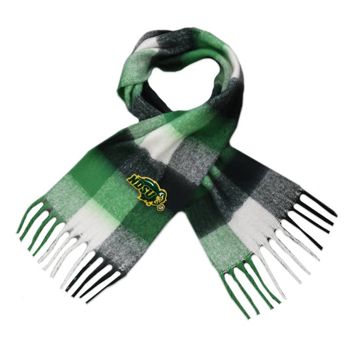 Little Earth Productions - Wholesale Scarf - Unisex - NCAA North Dakota State Bison Super Soft Scarf2