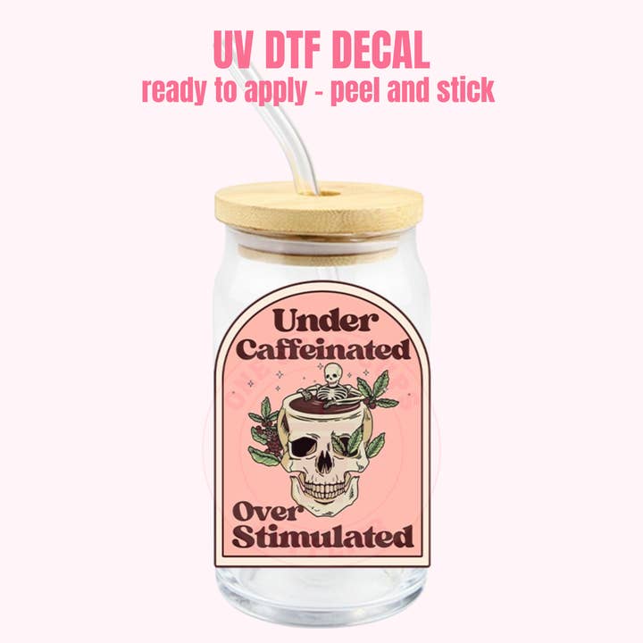UV DTF DECAL#306 for wholesale by One Stop Cups