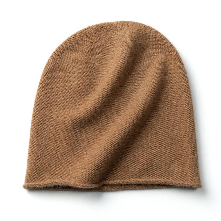 elenomad - Wholesale Beanie - Unisex - 100% Pure Cashmere Unisex Slouchy Beanie – Luxurious Comfort for Any Season