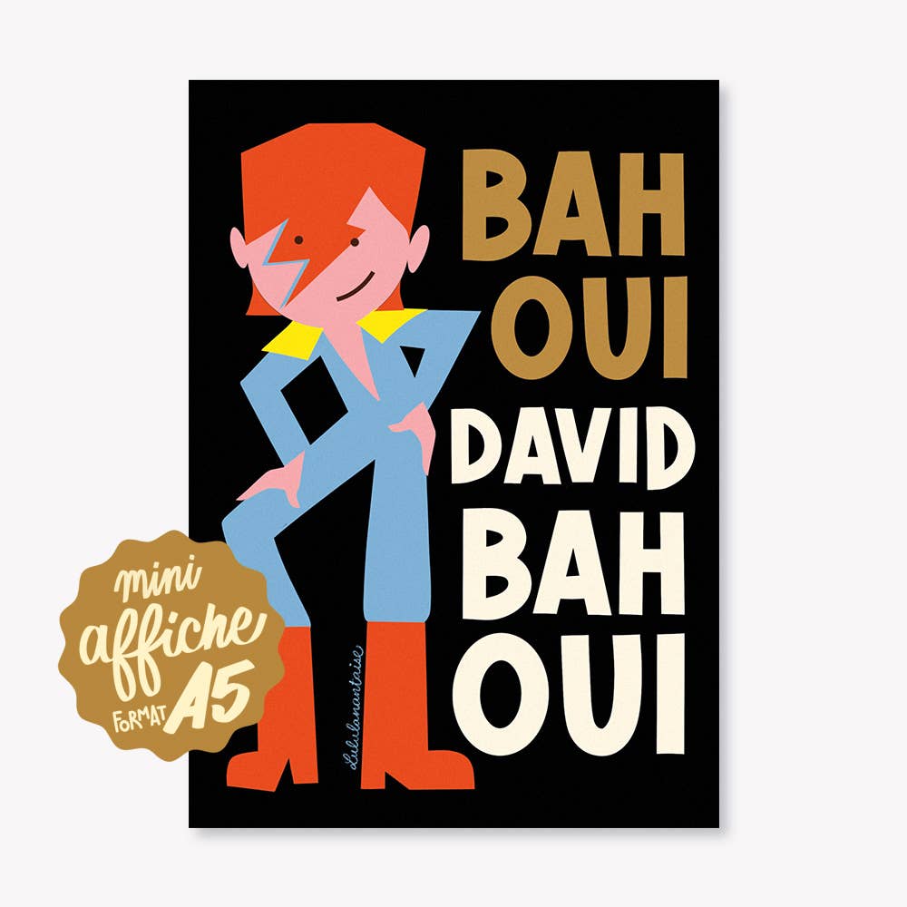 Lulu la nantaise – Großhandel Poster – Na klar, David - Plakat A51