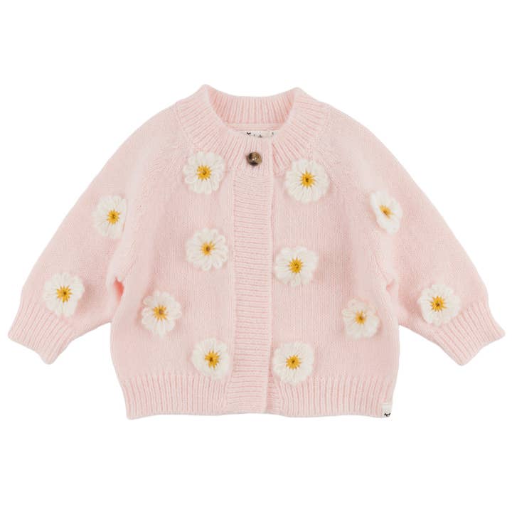 Cardigan a fiori Scandi per la vendita all'ingrosso da parte di oh baby!