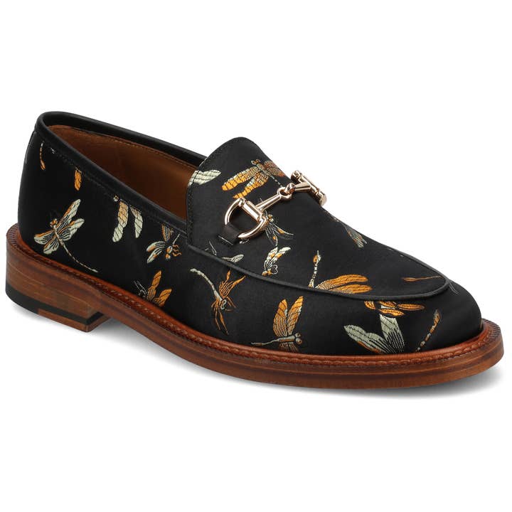 Taft - Wholesale Loafers - Women's - TAFT Fitz Loafer in Black Dragonfly