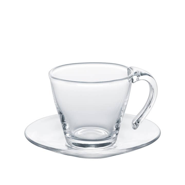 Bal's Table - Tasse et soucoupe transparentes, 9,8 oz pour la vente par SGHR Sugahara