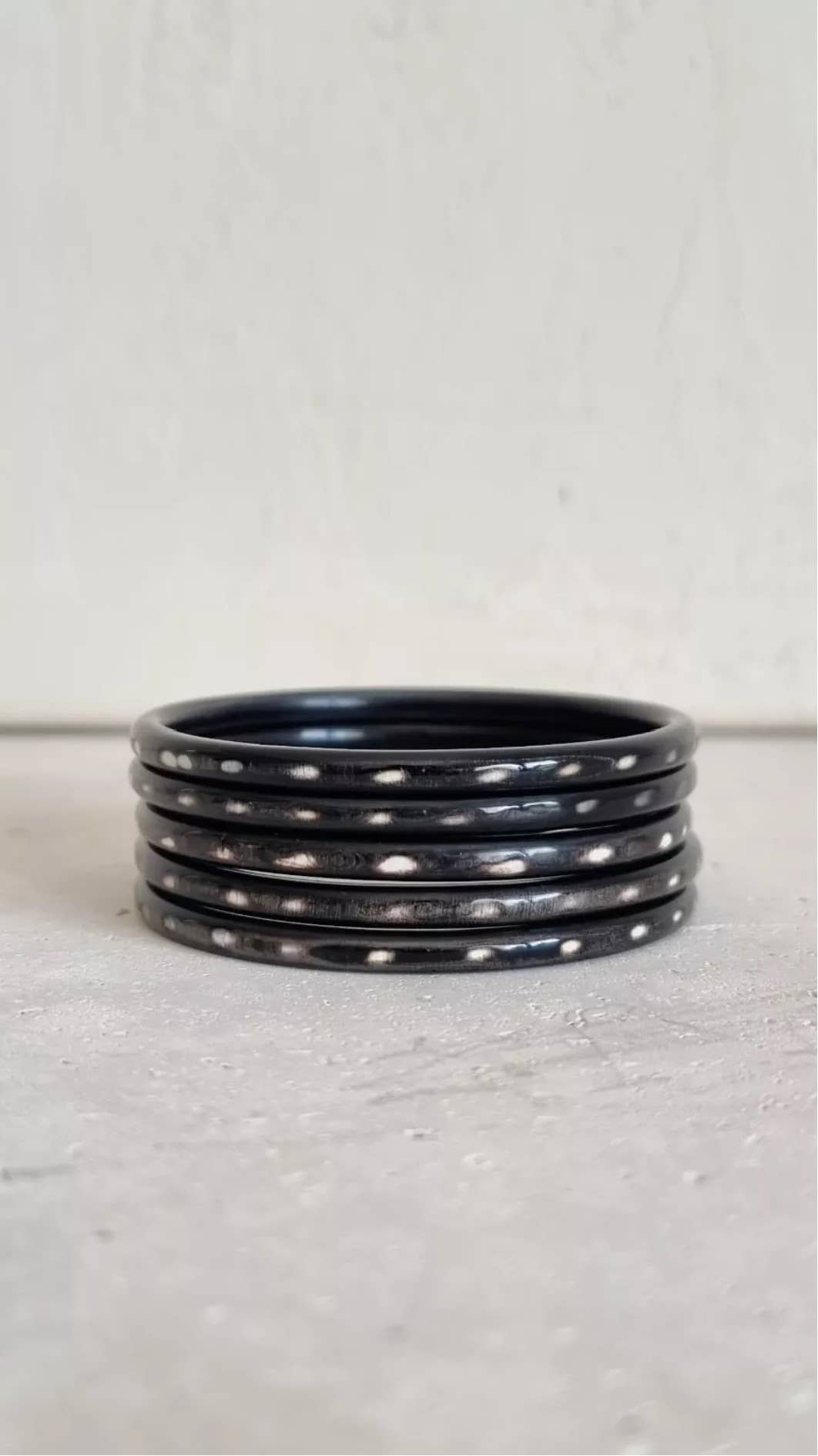 Le Coin Sauvage - Wholesale Bangle Bracelet - Horn Bangle Bracelet - 5 mm - Tiger3