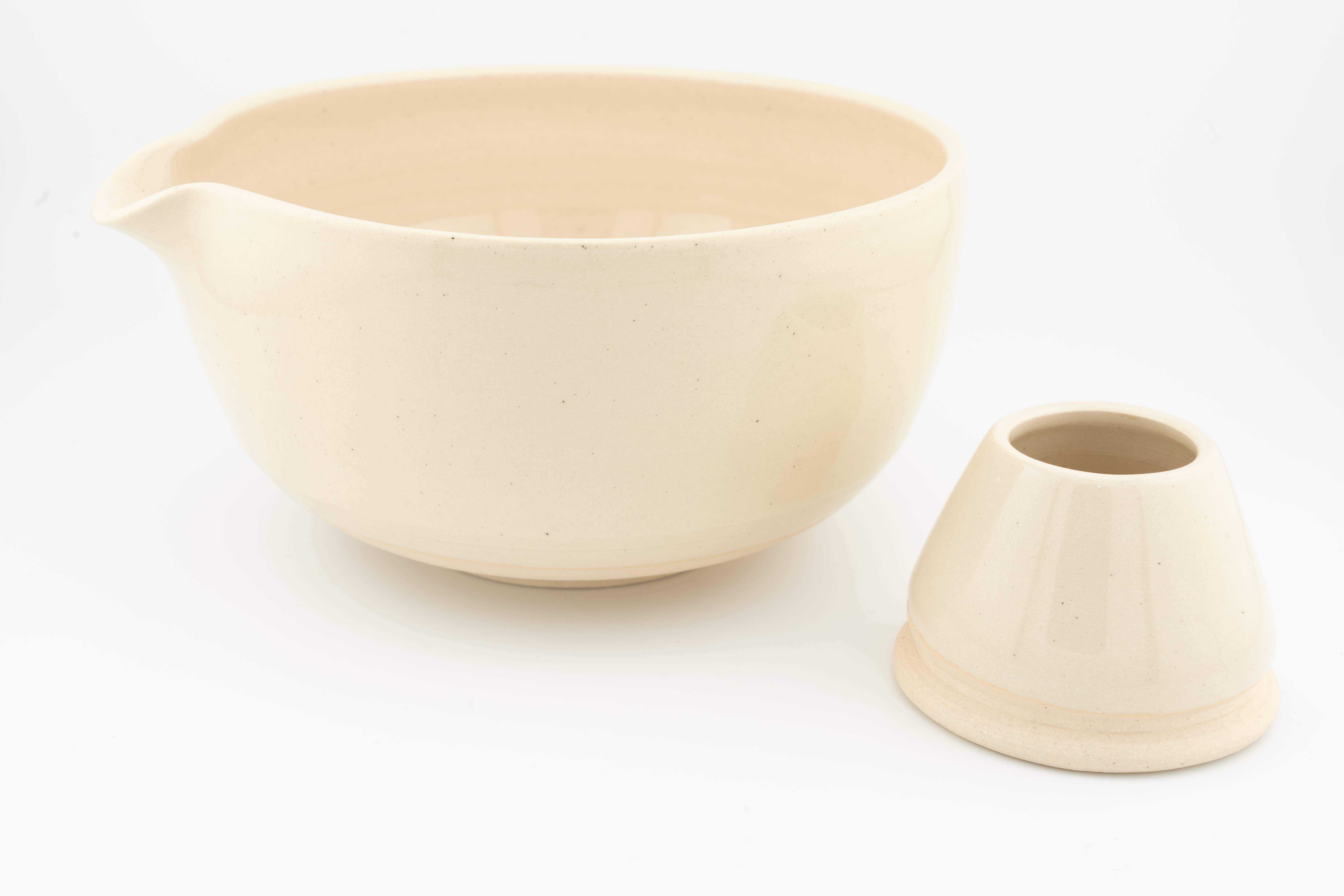 Swan City Ceramics – wholesale Tea set – Matcha Bowl with Whisk Holder, Handmade Ceramic, Chawan5