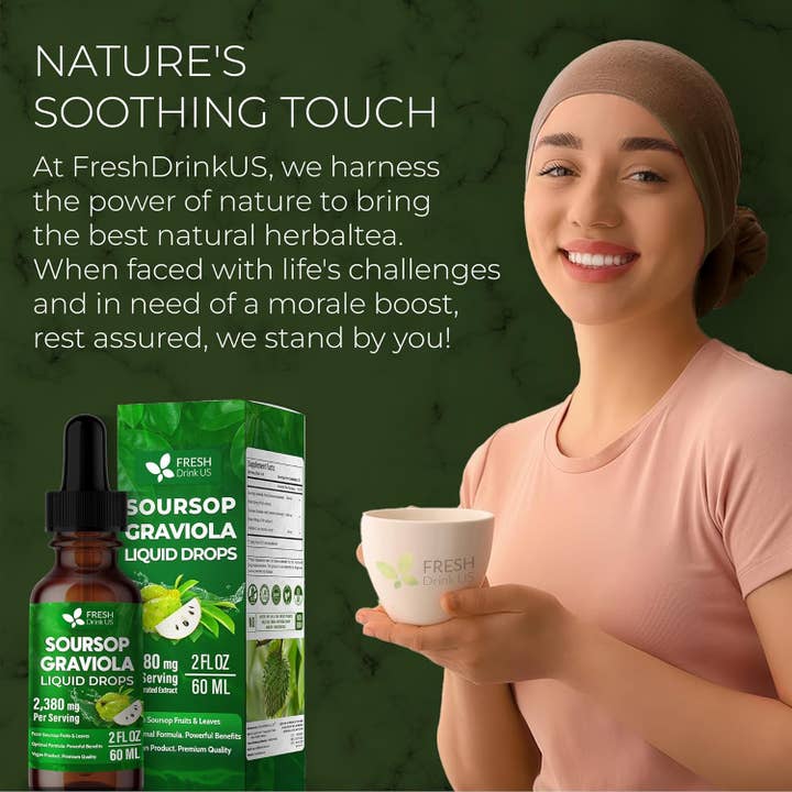 Naomi's Happy Place Shop - Wholesale Oral Supplement/Vitamin - Premium Soursop Graviola Extract Liquid7