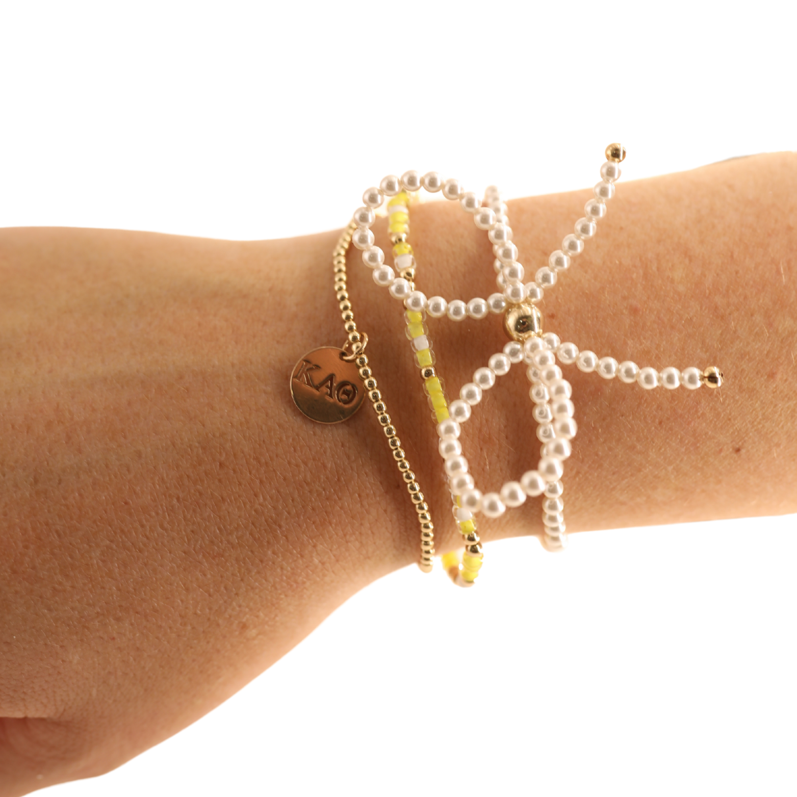 Beaded Blondes - Wholesale Armband met kralen - Kappa Alpha Theta Sprinkle Armband2