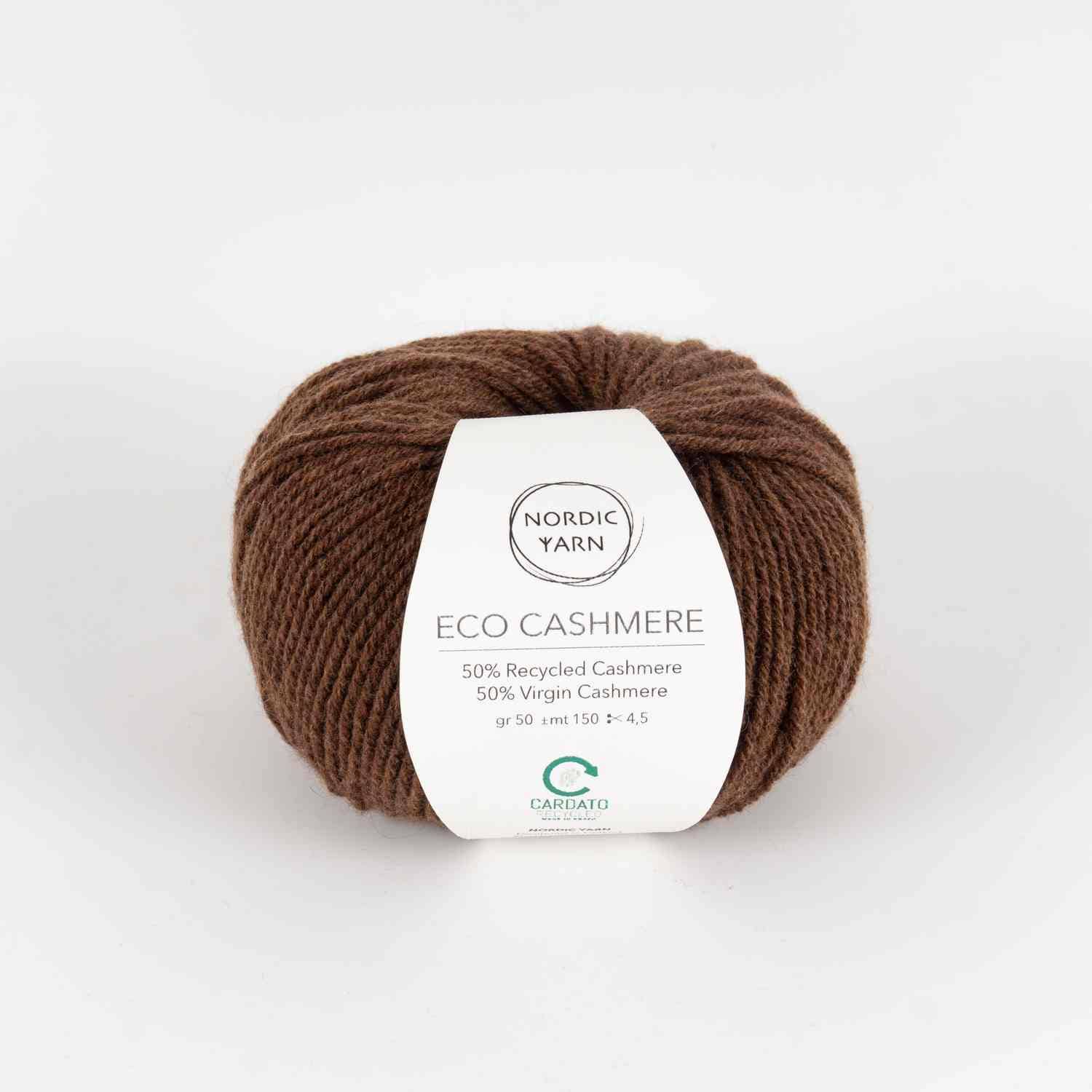 Nordicyarn – wholesale Yarn – 100% Eco Cashmere Yarn Rust, DK Lapua