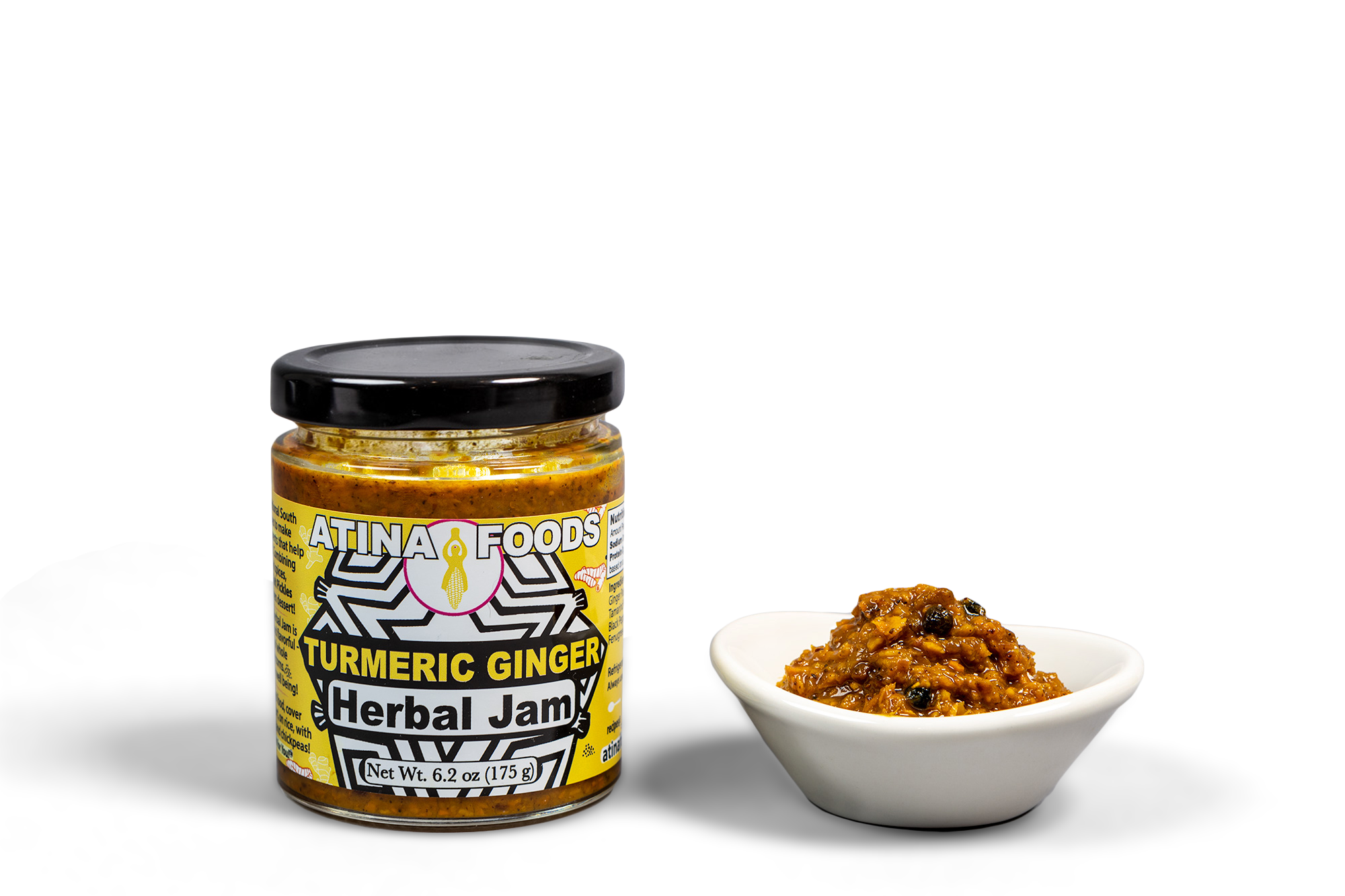 Atina Foods - Wholesale Jam/Jelly - Turmeric Ginger Herbal Jam1