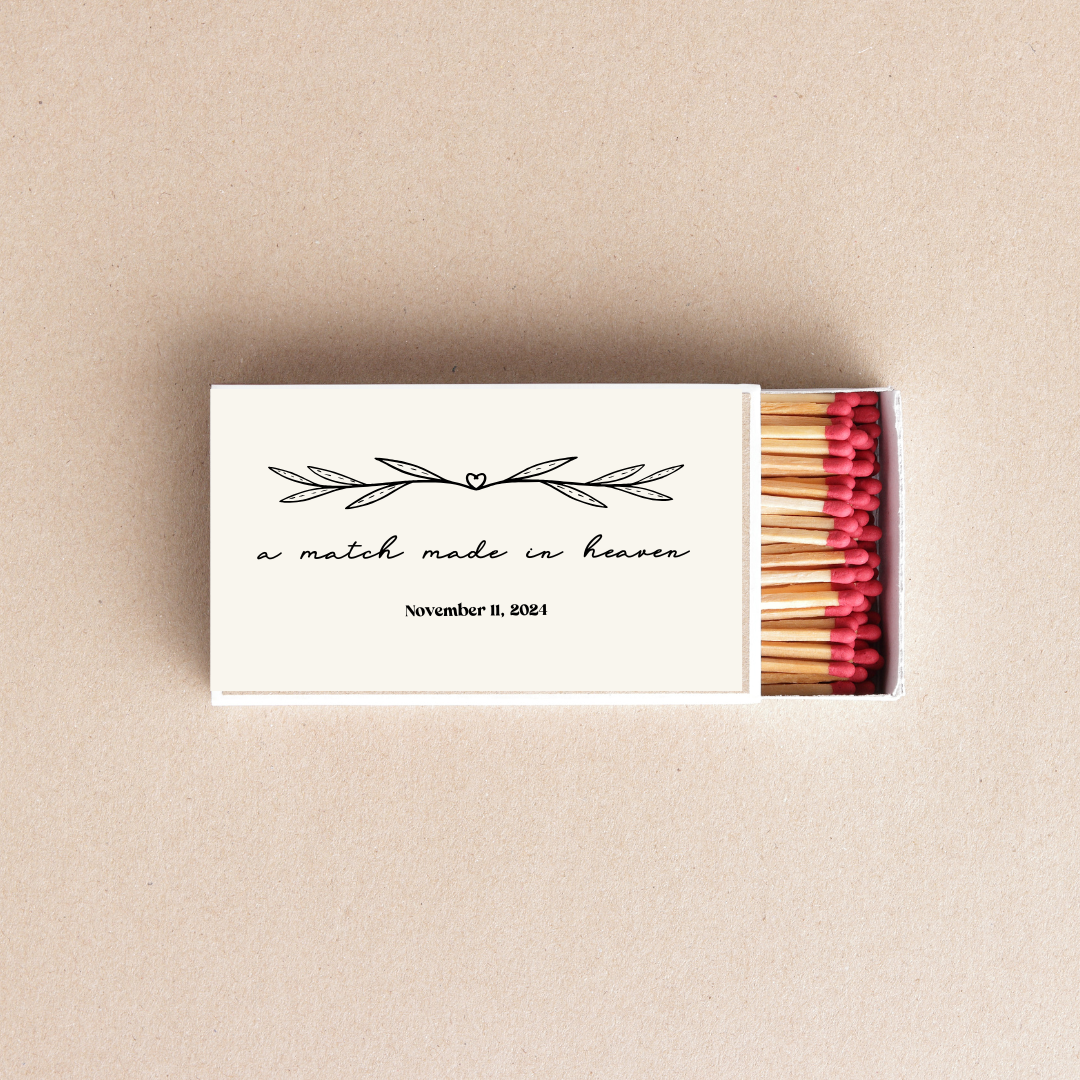 Twentynine Luxury - Venta al por mayor Regalo para invitados - Cajas de cerillas personalizadas Cajas de cerillas personalizadas Recuerdos personalizados2