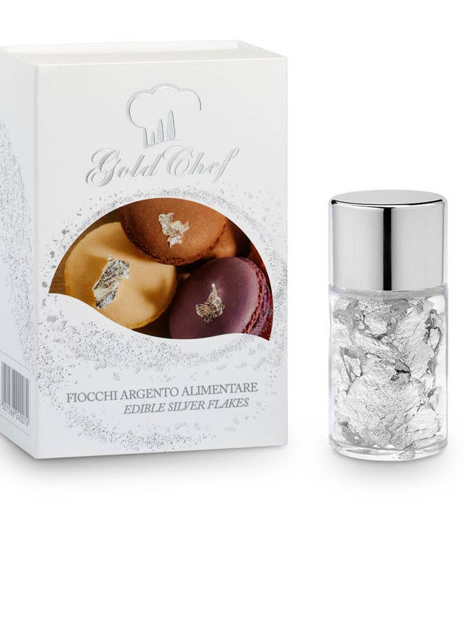 Sølvflager 125 mg for engroshandel hos Giusto Manetti Battiloro S.p.A.