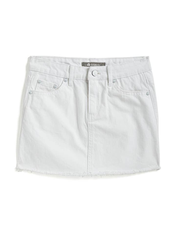 GIRLS-LISA-BASIC MINI SKIRT/26770-1-KGYB for wholesale by Tractr Jeans