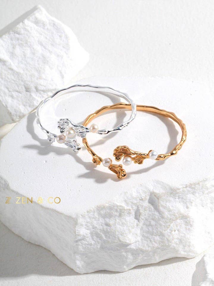 Pulsera romántica OLIVIA con perlas para venta al por mayor de ZEN&CO Studio