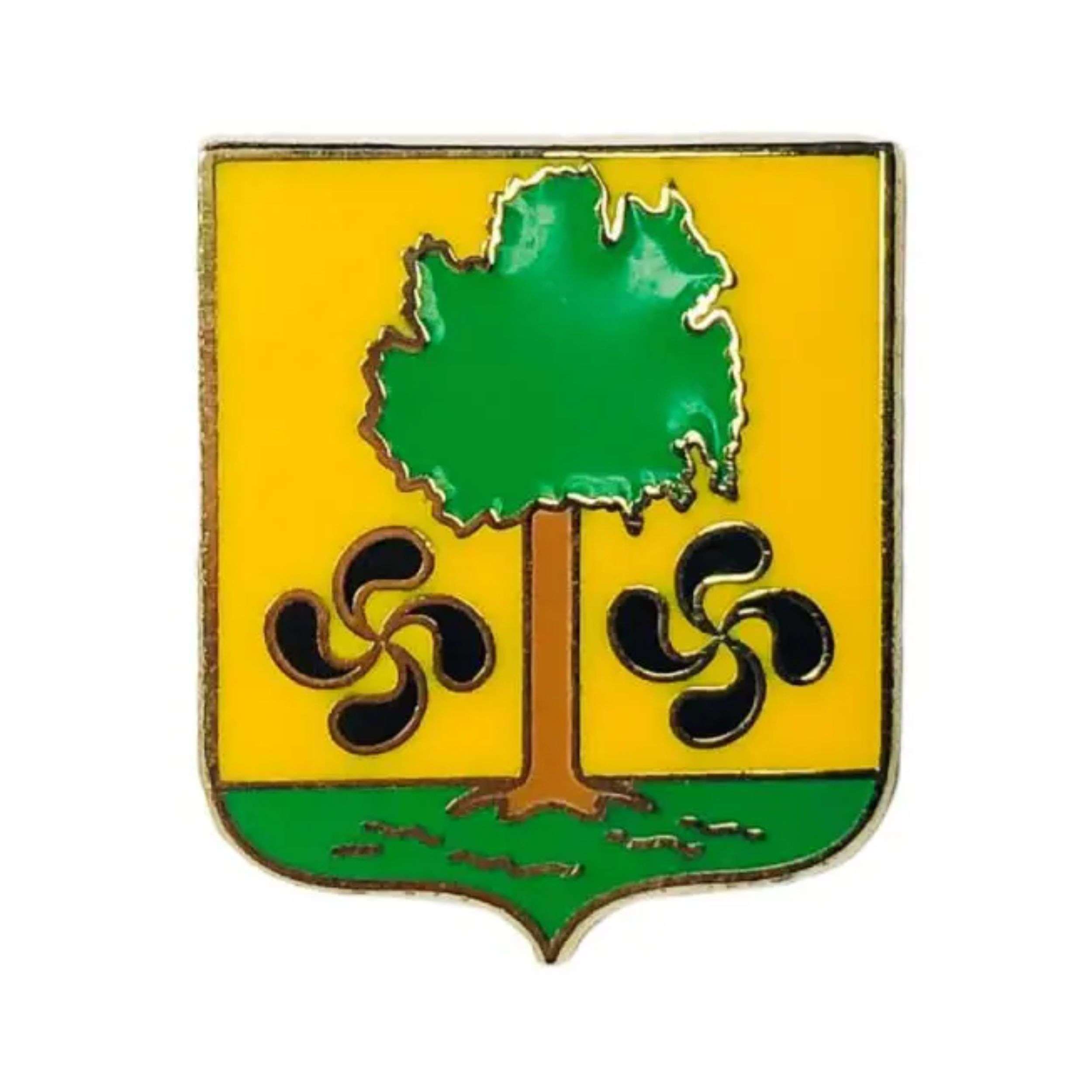 Astur Pins - Vendita all'ingrosso Spilla da bavero - Spilla - Stemma Ajangiz - Biscaglia - Spagna0