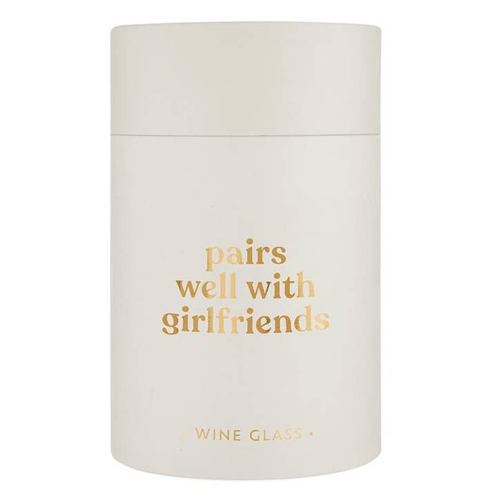 Santa Barbara Design Studio by Creative Brands - Wholesale Wine Glass - Stemless Wine Glass - Pairs Well with Girlfriends2